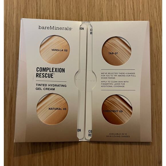 bareMinerals Complexion Rescue Tinted Cream SPF 30 Mascara & Face Color Samples - Picture 3 of 7